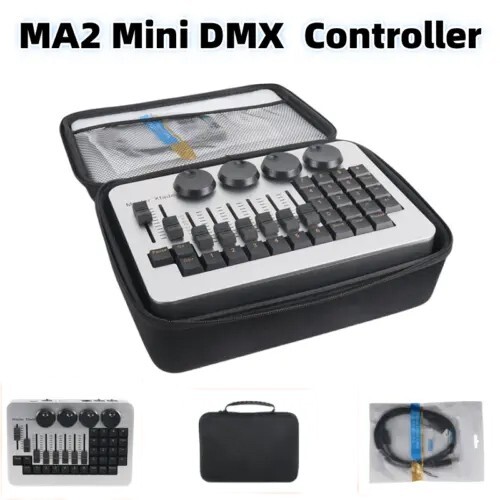 Portable DMX512 Mini M A 2 Command Wing Stage Light Controller DJ Show Console