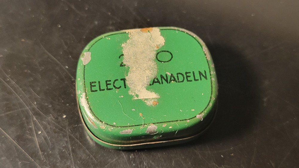 Gramophone phonograph needle Tin Electrola German