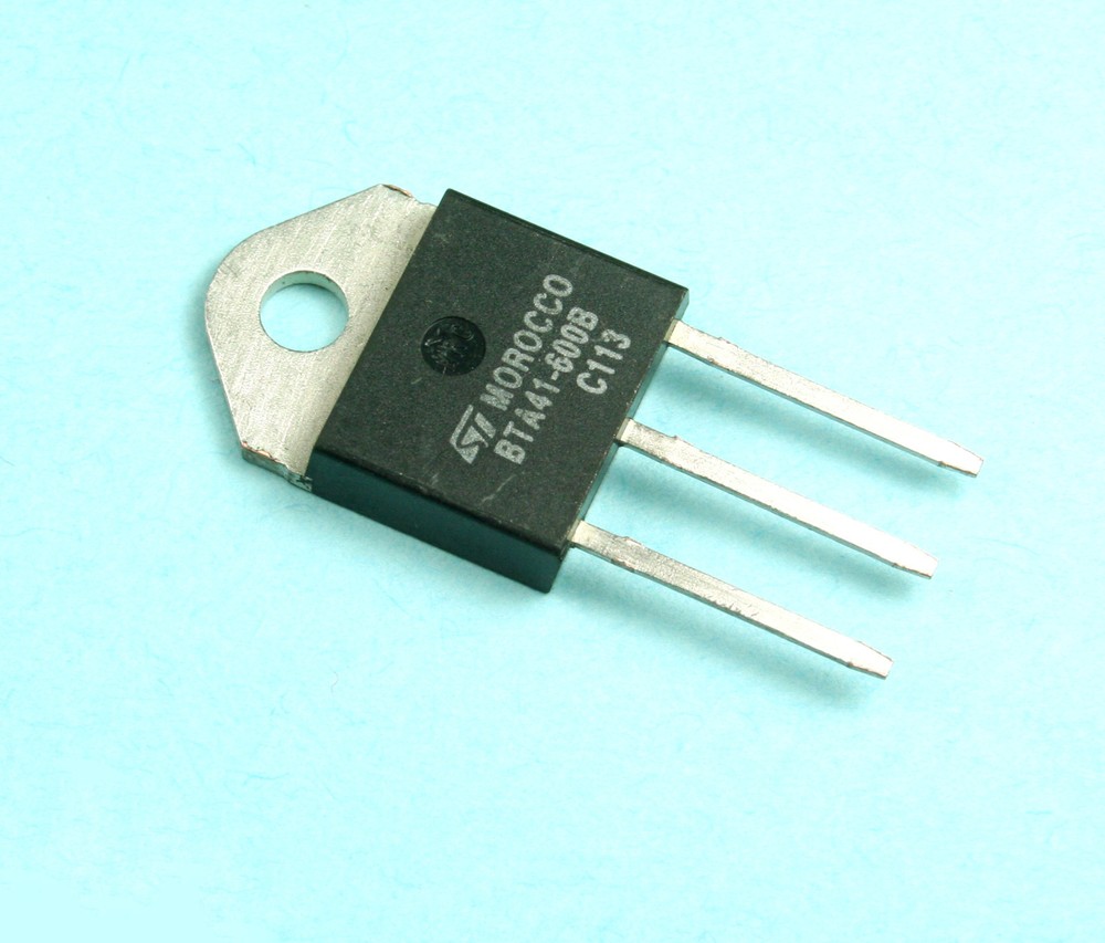 4pcs STMicroelectronics BTA41-600B Triac 600V 40A