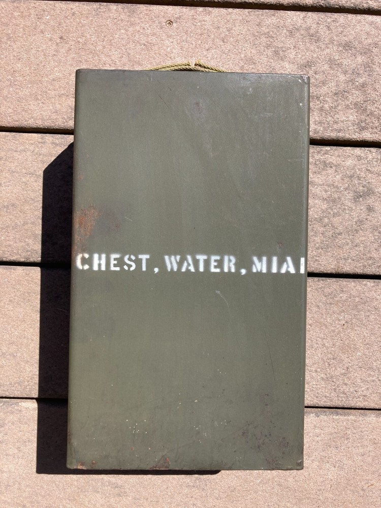WW2 US Army Military Chest Water Can M1A1 Field Gear Equipment