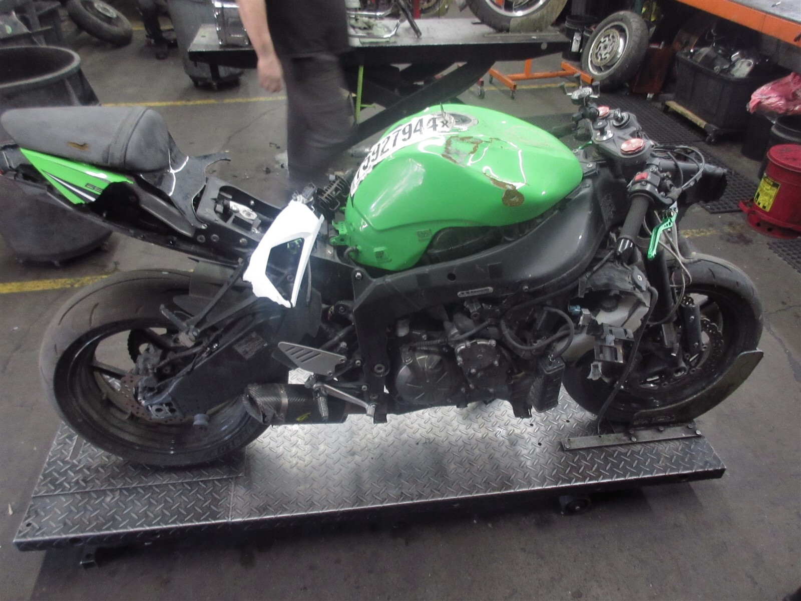 2013 13-16 Kawasaki ZX636 ZX6R Ninja 636 Right Switch Throttle Control Cable