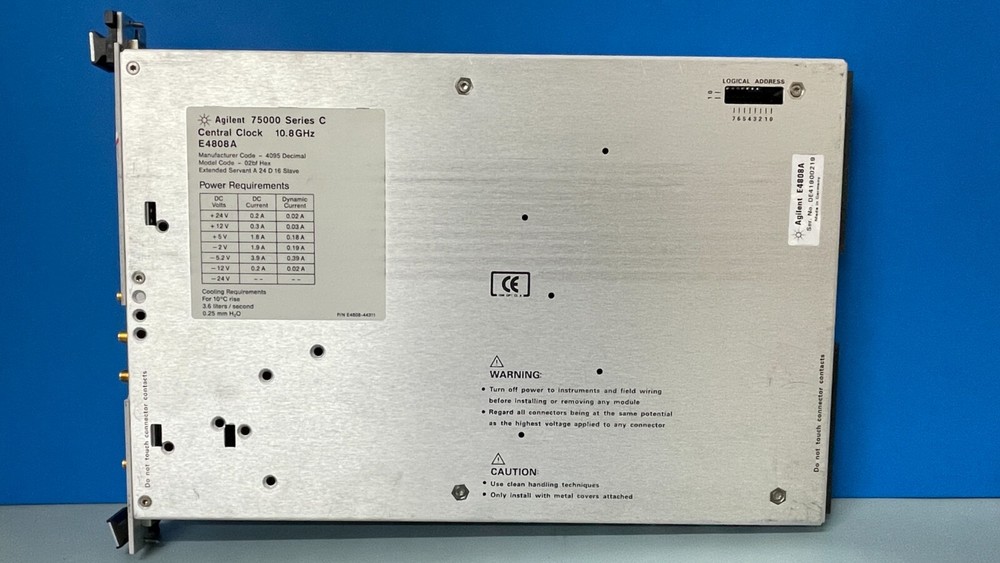 Agilent E4808A 75000 Series C Central Clock 10.8 GHz Module