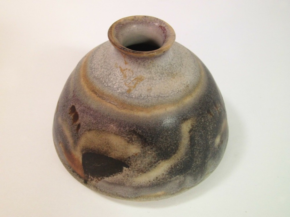 STONEWARE VASE BELL SHAPED