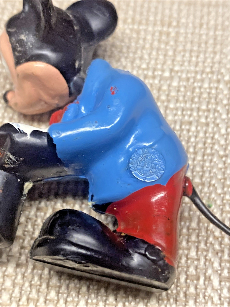 VINTAGE MARX BOBBLE HEAD NODDER MICKEY MOUSE 2"