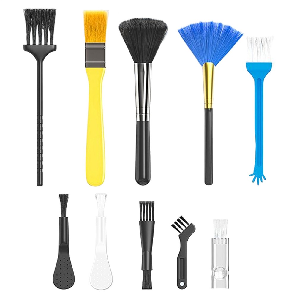 Keyboard Brush 10 Piece Computer Brush Multifunctional Remover Gadgets
