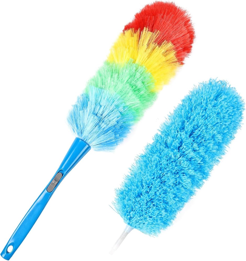 Rainbow Static Duster 24inch Reble Microfiber Electrostatic Dusters