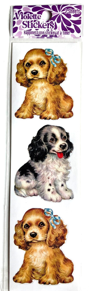 Violette Stickers, SO CUTE! 2 Sheets per package, You Pick!