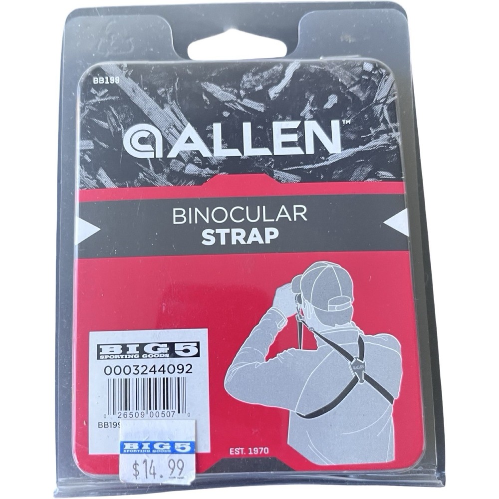Allen Binoculars Strap Adjustable Harness Style Black