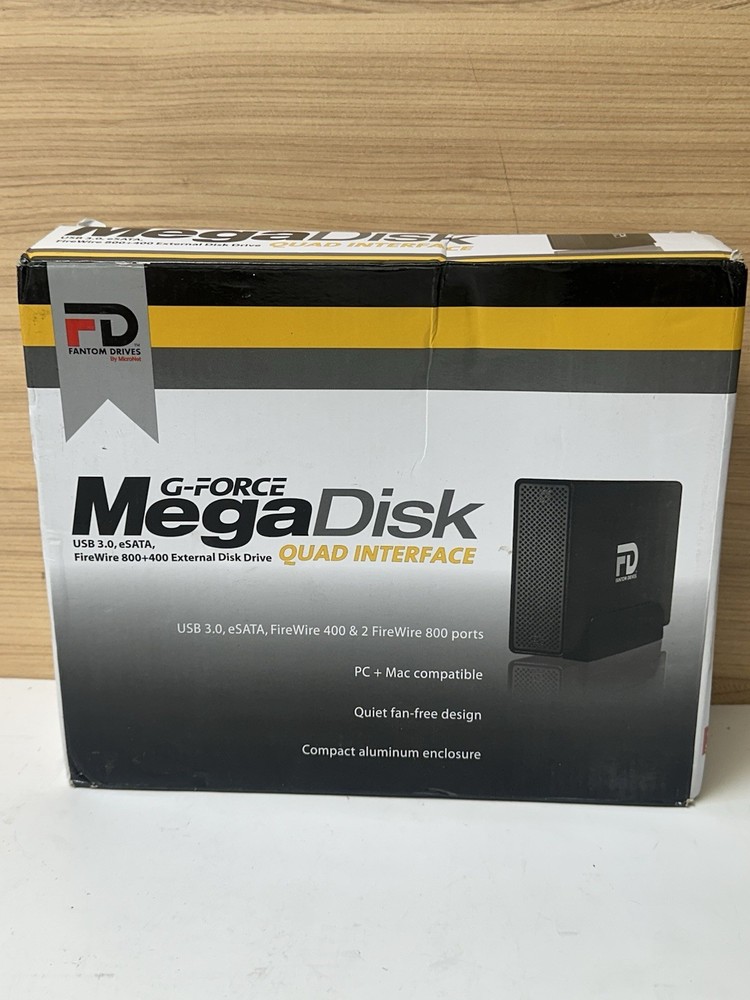 Fantom G-Force Mega Disk, Quad Interface, 4000 GB