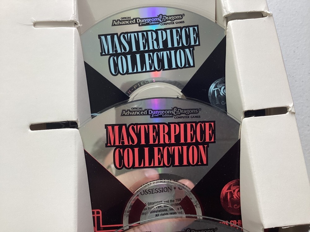Advanced Dungeons & Dragons Masterpiece Collection Big Box PC 6 Games Complete