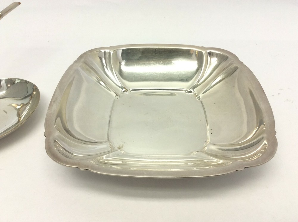 Vintage Three Crown Silversmiths Reed & Barton 1023 Shannon Water Lily Tray Dish