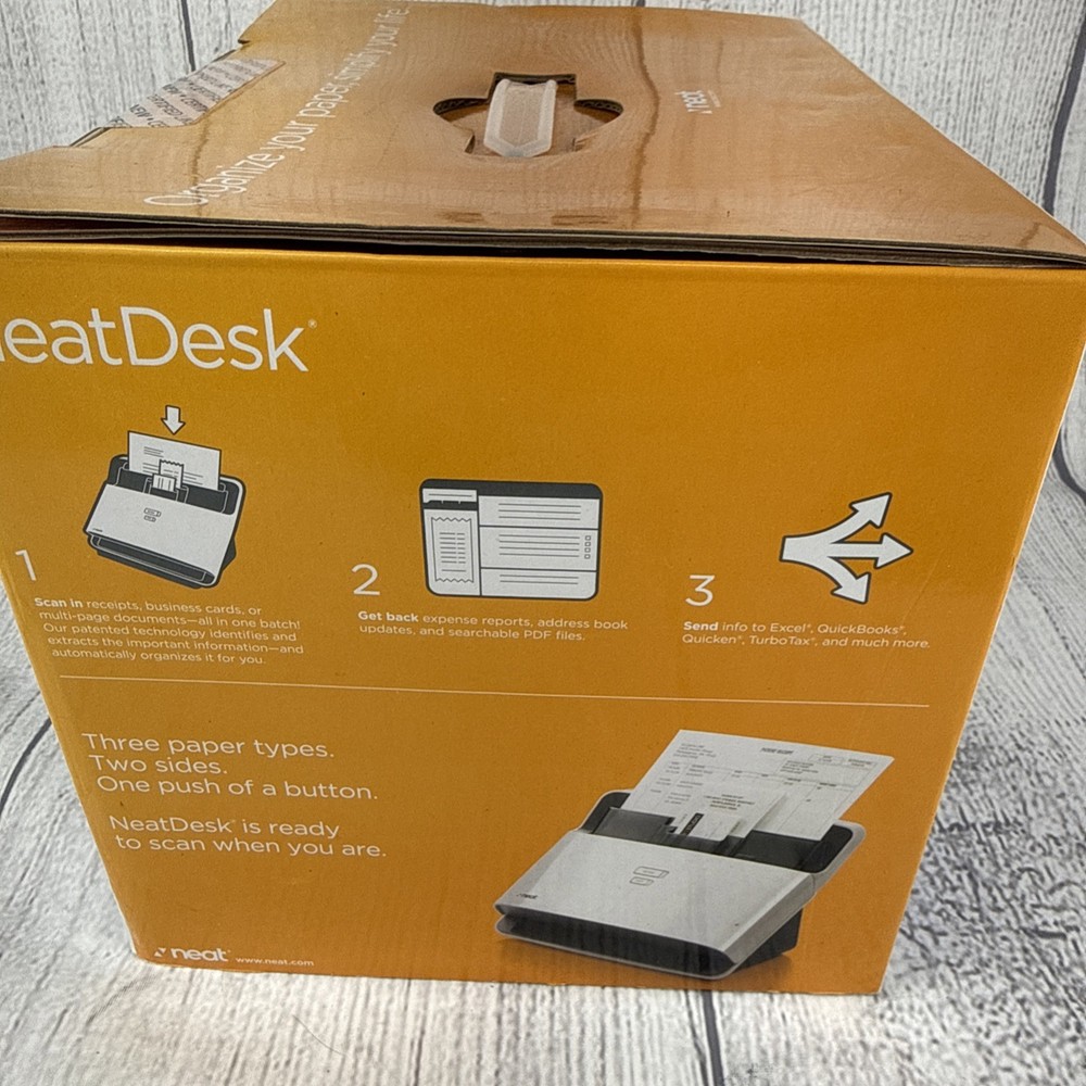 NEAT NC1000 Wireless Pass-Through Scanner - Cloud Scanner & Data Filing System