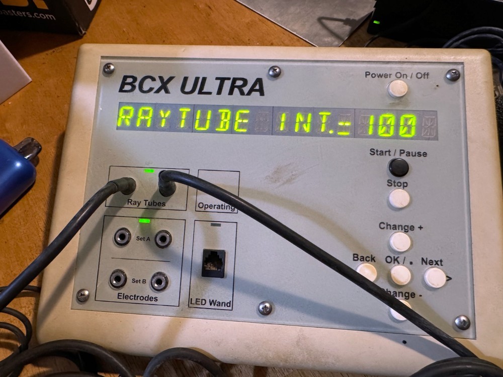 BCX Ultra Rife Machine Electrotherapy Frequency Generator Stimulation Device