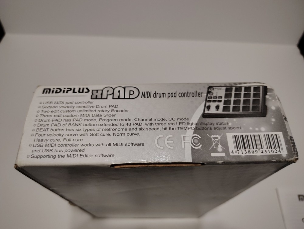 MIDIPLUS XPAD MIDI DRUM PAD CONTROLLER