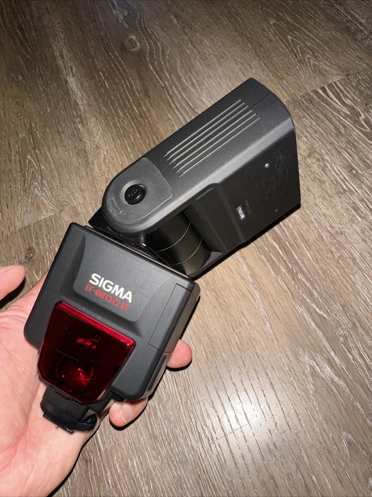 Sigma EF-610 DG ST Flashgun for Canon EOS Cameras Tested Working