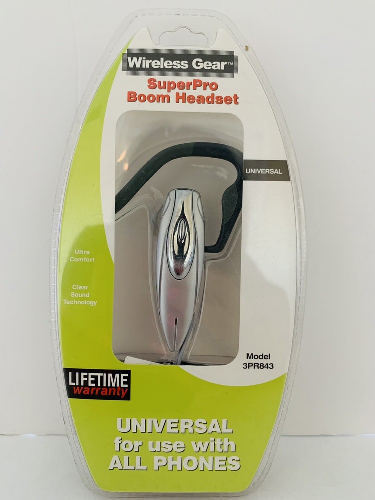 SuperPro Boom Headset *Universal for use with ALL PHONES*