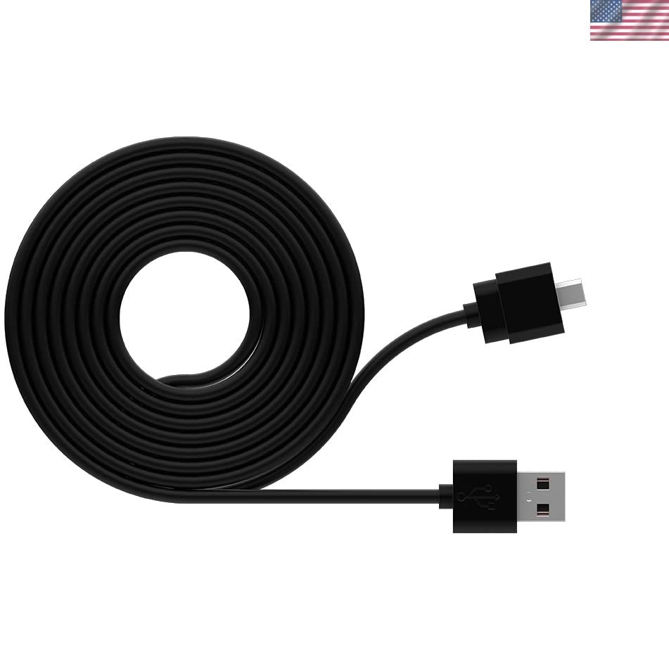 Mini two-meter USB cable Black