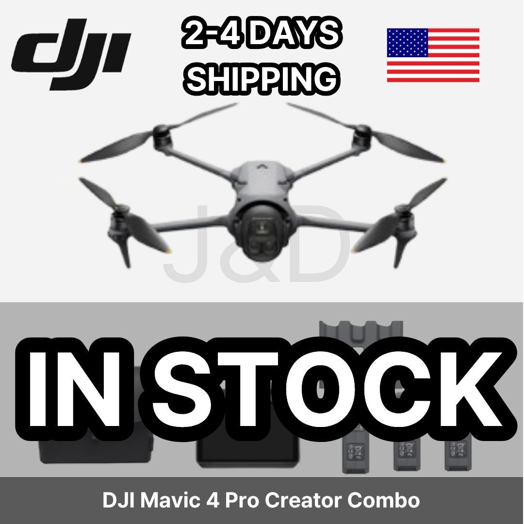 ⭐DJI Mavic 4 Pro 512GB Creator Combo⭐ IN STOCK✈️ FROM USA🇺🇸 2-4 SHIPPING
