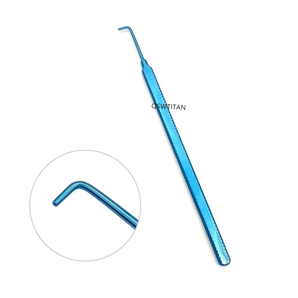 Von Graefe Strabismus Hook Stevens Tenotomy Hook Titanium Ophthalmic Instruments
