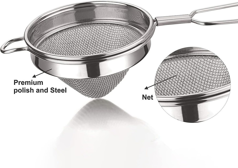Strainer Tea, Coffee, Chai S3 Small Liquid Filter Stainless Steel