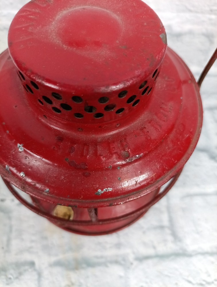 Vintage Handlan Red Railroad Lantern