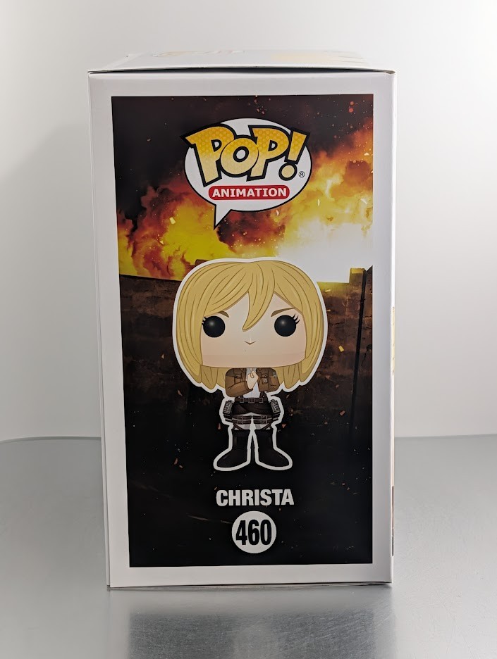 Shiori Mikami JVA Signed Auto Funko Pop #460 Christa Attack on Titan JSA Pink
