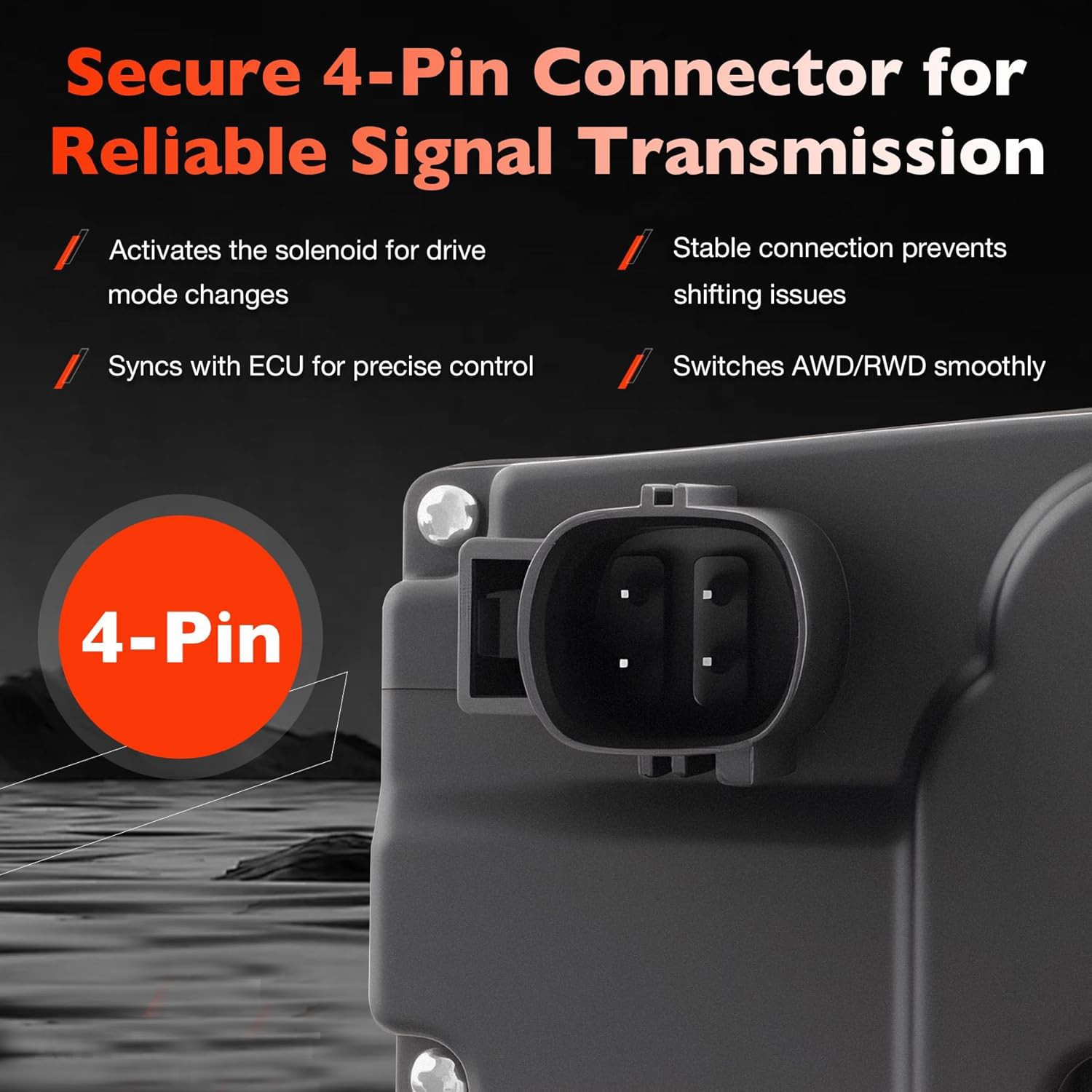 68052258AA Axle Disconnect Solenoid Locker For 09-23 Dodge Charger Chrysler 300