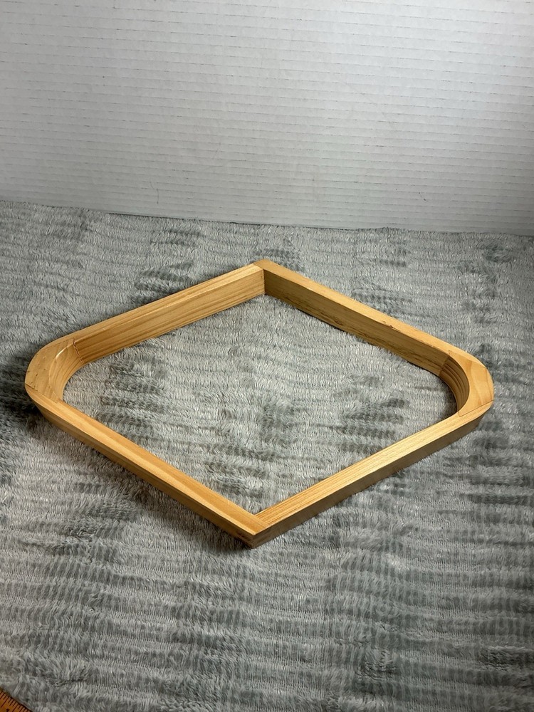Game Room Upgrade – Solid Hardwood Diamond Rack