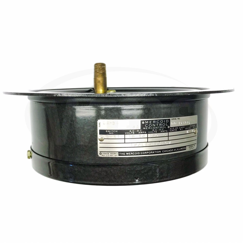 Mercoid Control DA-34 Pressure Control, 0-20PSIG, 115-230V