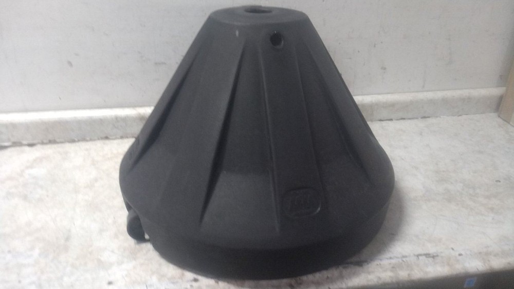 Zing 7590BK 24 In Base Diameter Black LDPE Sign Base