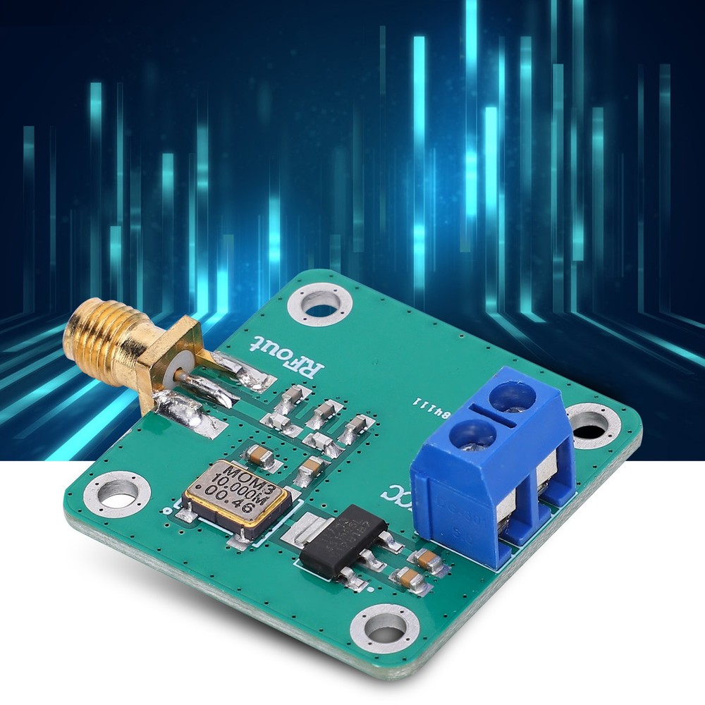 ‵ Signal Source Module 10Mhz RF Signal Generator PCB Board Measurement