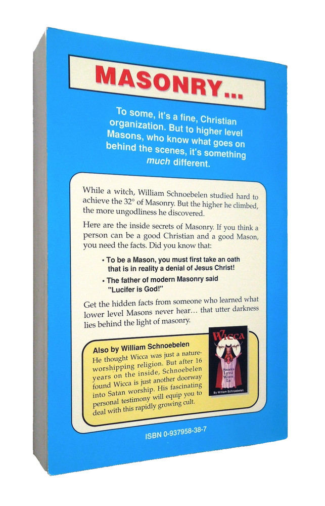 Masonry Beyond the Light - William Schnoebelen, 1991 sc, Chick Publications