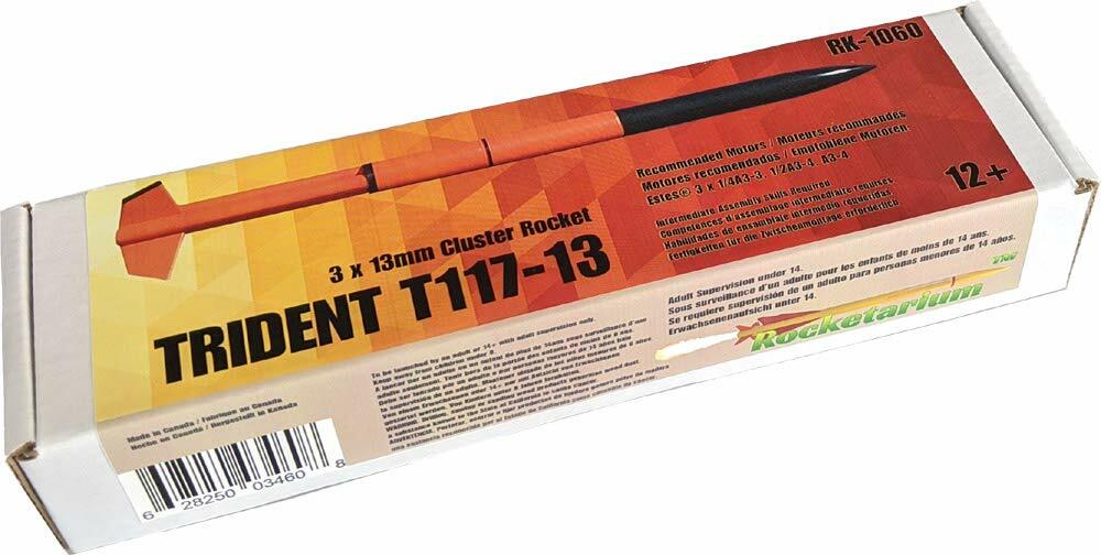 Rocketarium Trident T117-13 Cluster Rocket Kit 1060