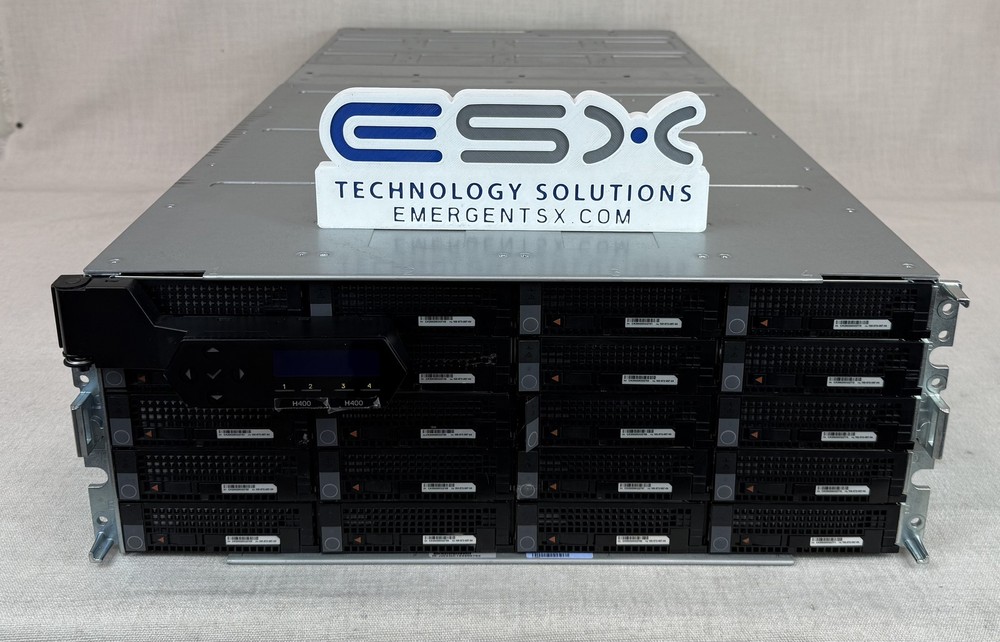 Dell EMC Isilon H400 array | Includes 4 nodes | Trays | Bezel & Rails