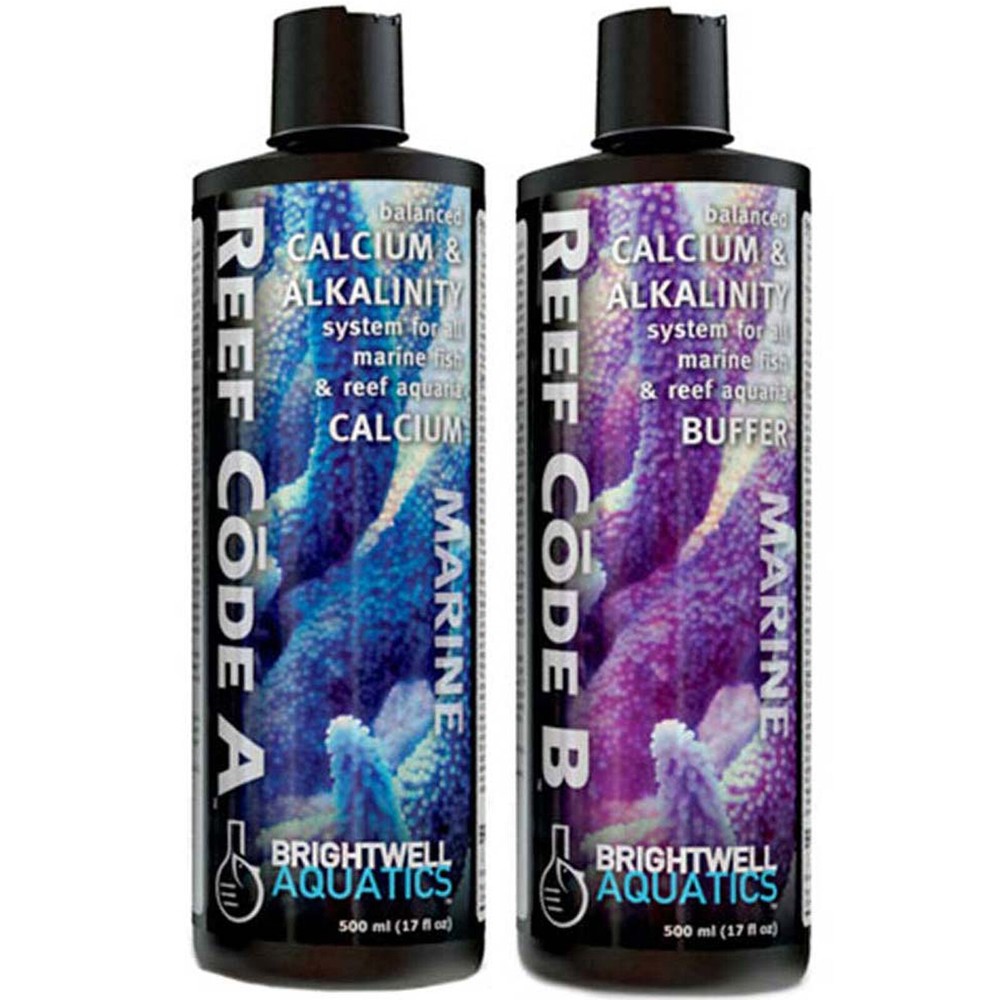 Brightwell Aquatics Reef Code A&B Pro Pack 2x 500mL Balanced Calcium Alkalinity