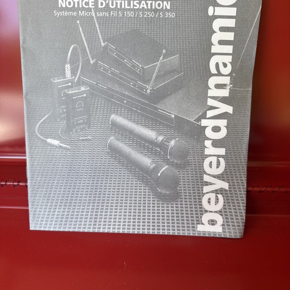 beyerdynamic wireless system s 150 s 250 s350 manual operating instructions