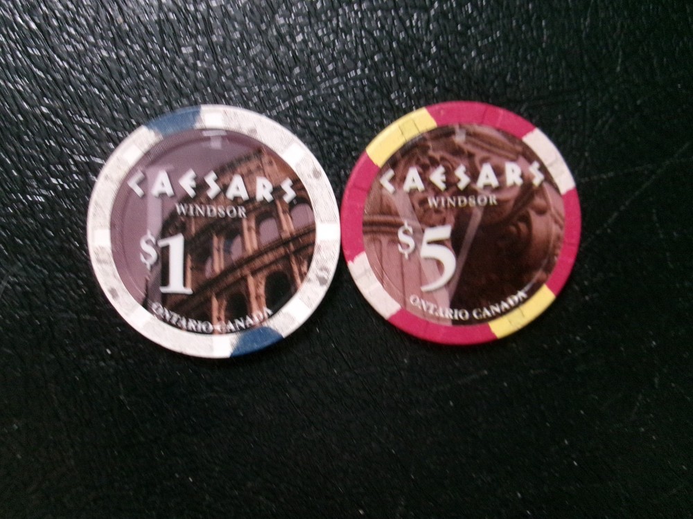 Caesars Windsor $5 & $1 Chip