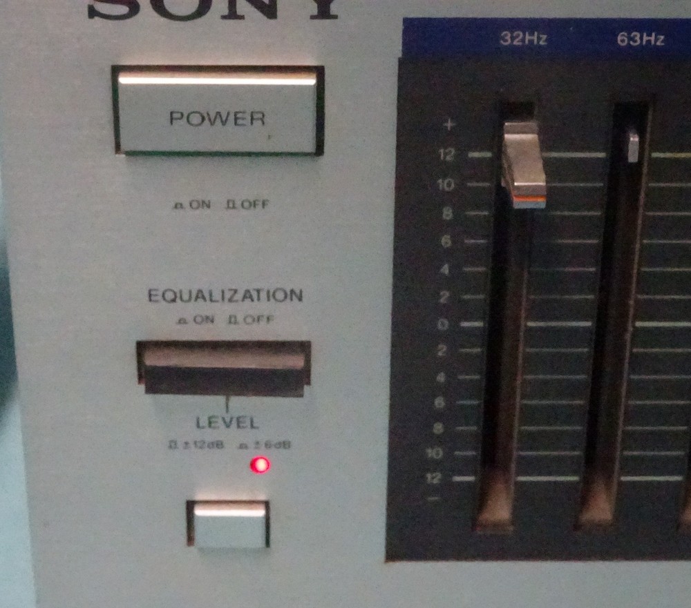 == Sony SEQ-11 Vintage Graphic Equalizer = SEQ11 = SEQ 11