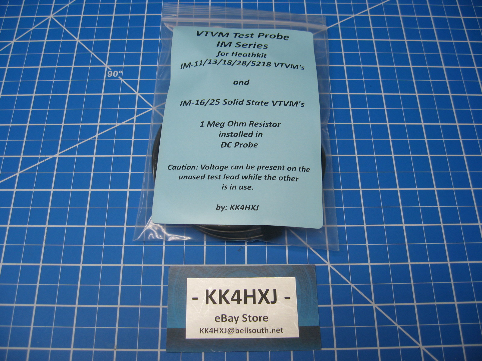 Heathkit VTVM Probe - IM-11/IM-13/IM-18/IM-28/IM-5218/IM-5228 - Assembled