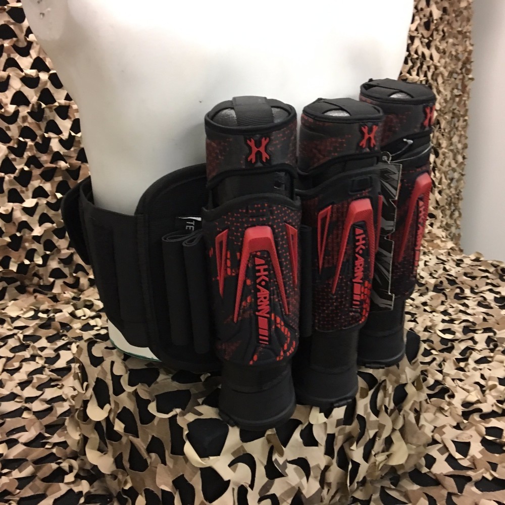 NEW HK Army Zero-G 3+4 Paintball Harness - Fire