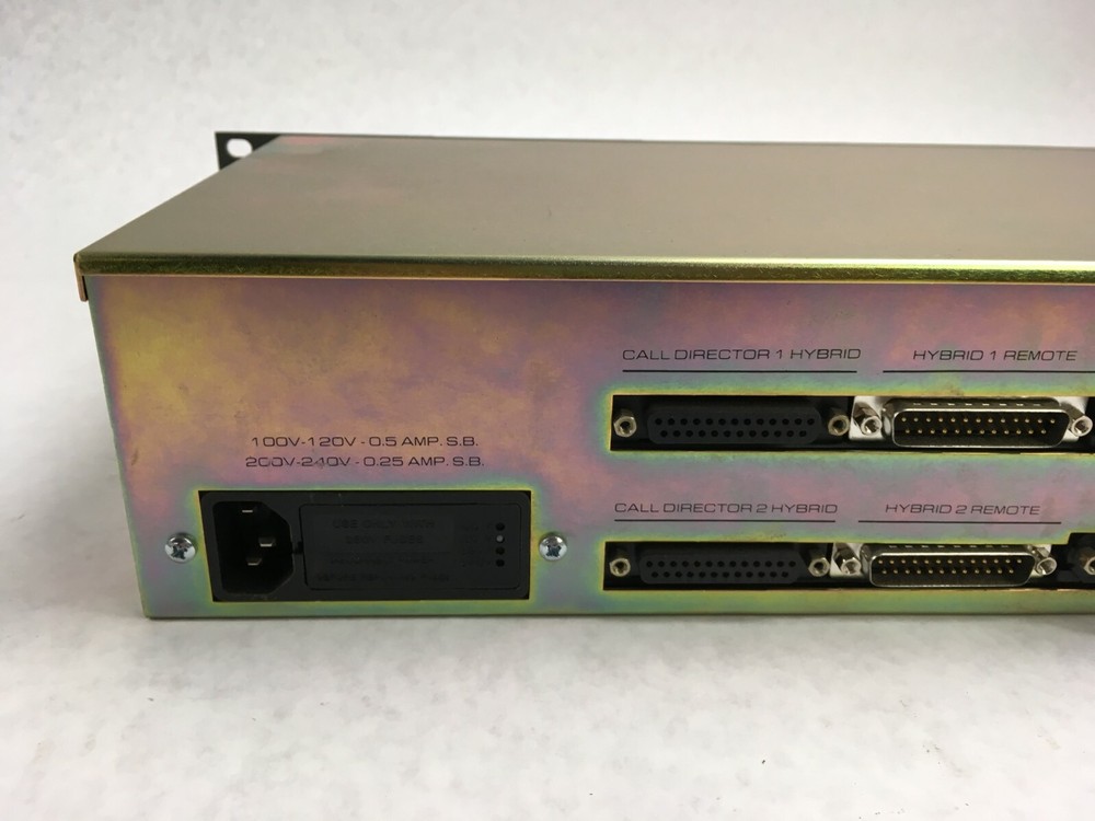 Telemix 2000 System Interface Gentner Call Director