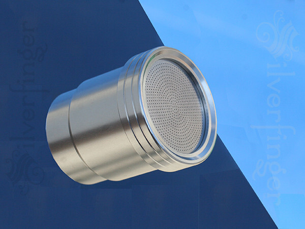 SPRAY HEAD Garden Hose Irrigation Watering Attachment Aluminum Metal Sprayer