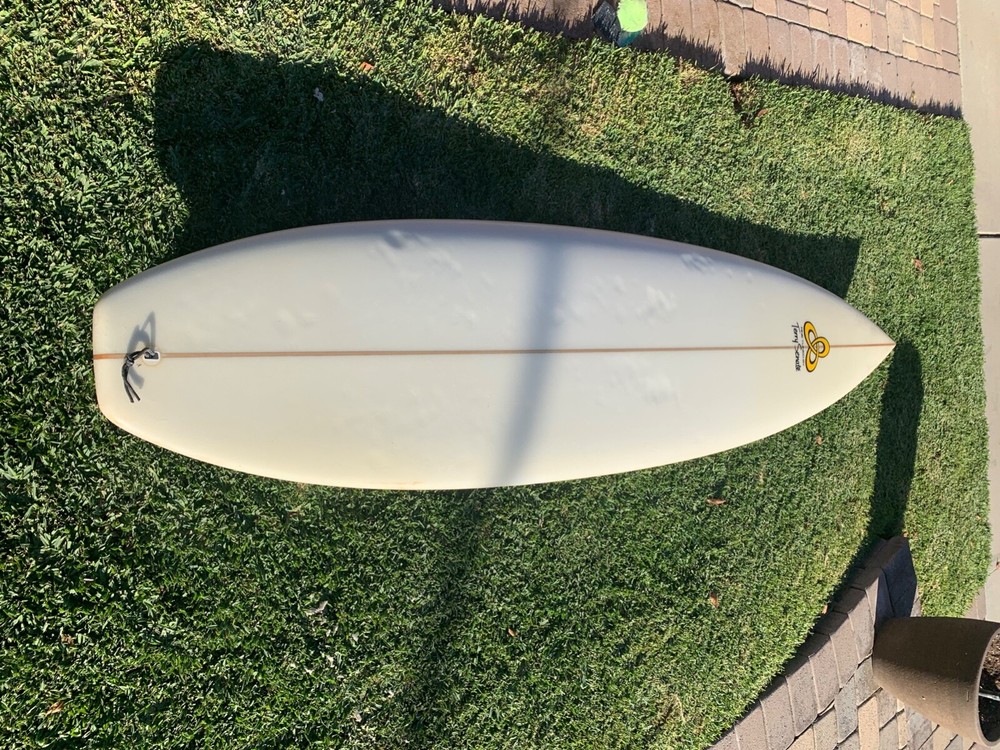 Surfboard used 7’10 by 22’ Terry Senate 