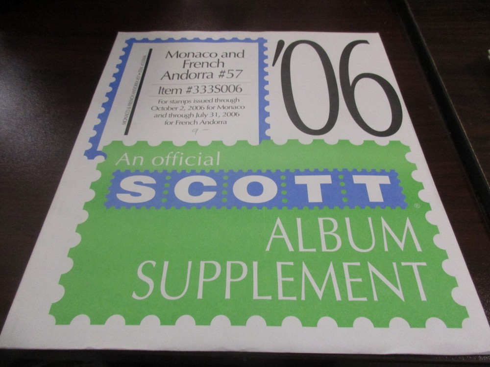 "SCOTT" MONACO #57  W/FREE SHIPPING!!!