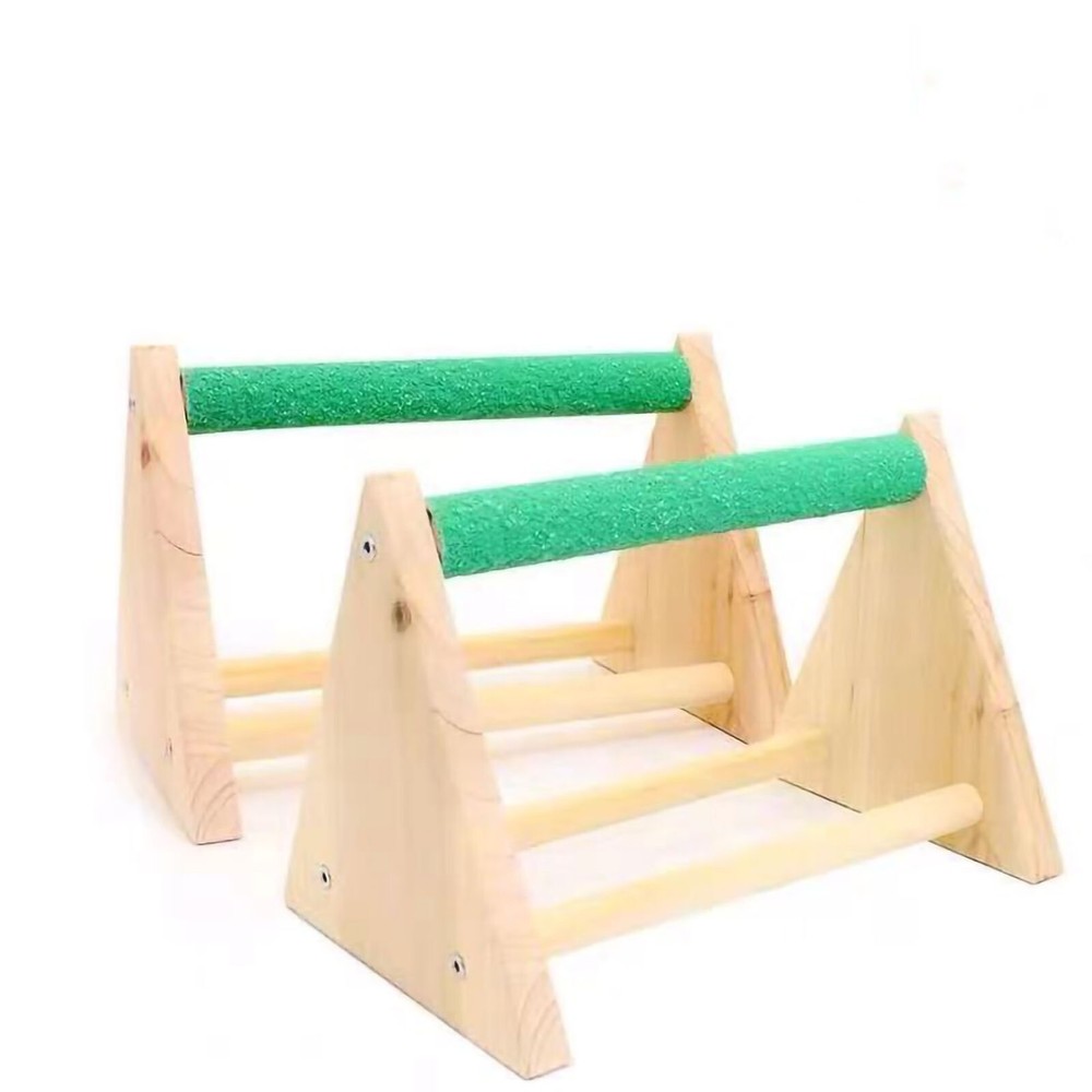 Bird Perch Table Top Stand Portable Automatic Trimming Bird Training