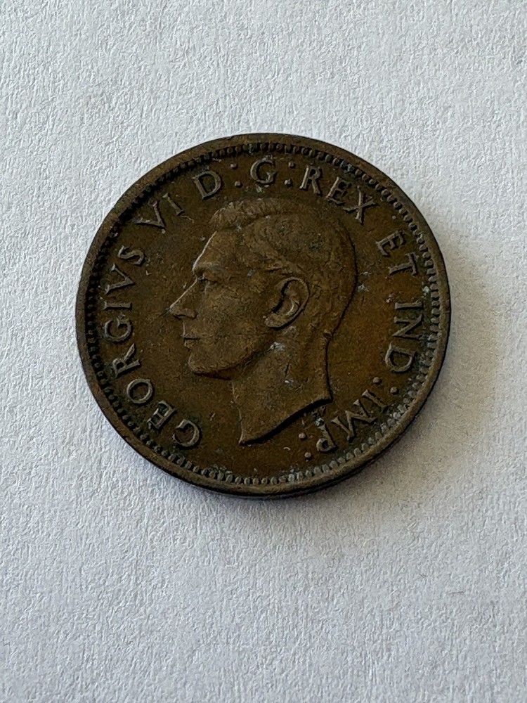 1940 King George Canadian Cent