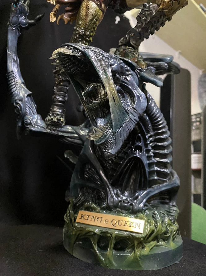 Narin Predator King VS Alien Queen model 1/6 scale painted statue