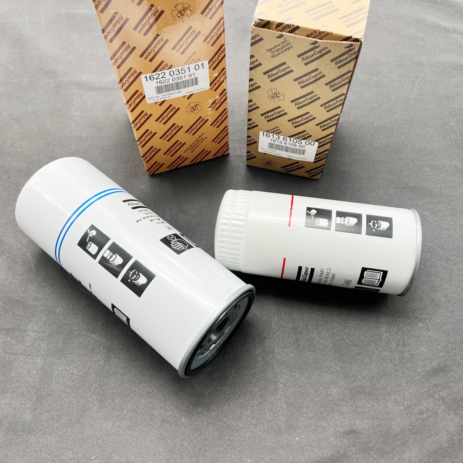 3pcs New Filter Kit 2901-0866-01 for Atlas Copco Compressor GA15-22 GA15-18-22