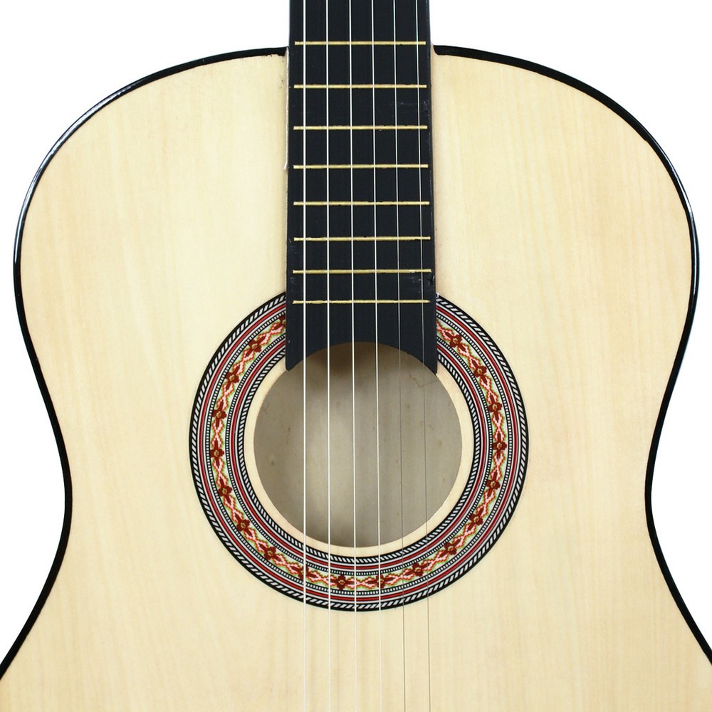 38" beginner Acoustic Guiter Package Gig Bag Strap Pitch Pipe Pick Extra String