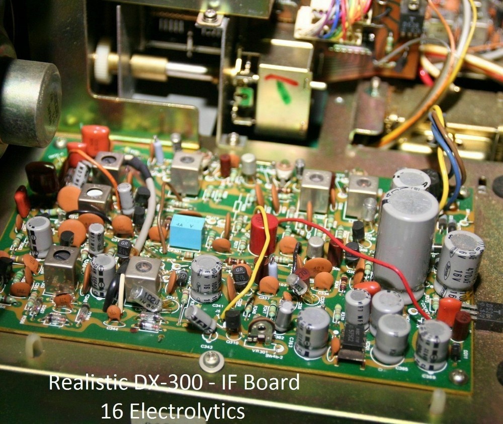 Realistic DX-302 Electrolytic Capacitor Repair/rE-Cap Kit - Multiple Options